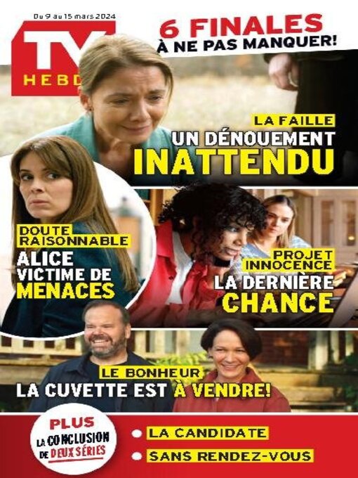 Title details for TV Hebdo by TVA Publications Inc. - Available